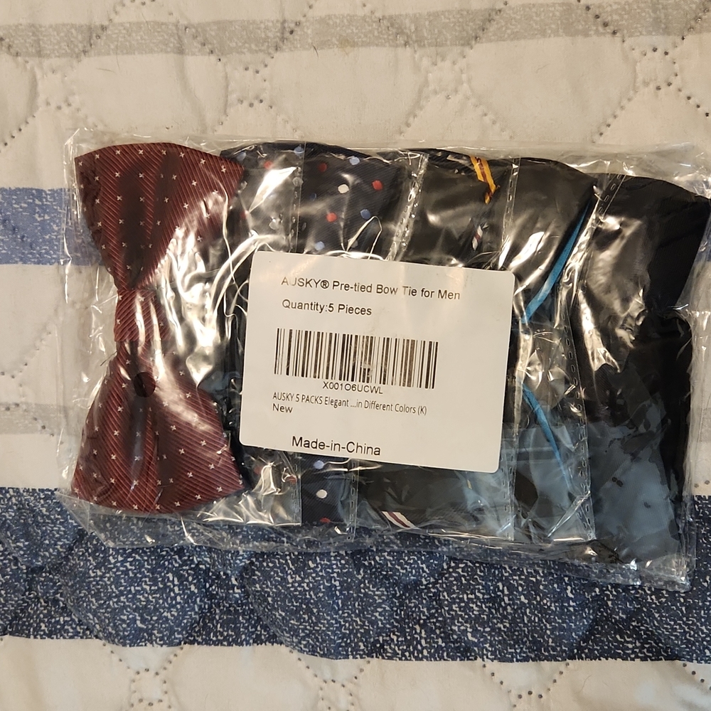 Bow ties pack of 5